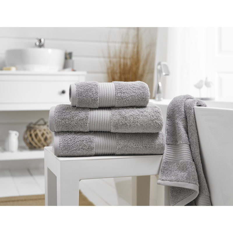 Bliss Pima Cotton Bath Sheet Single, Cloud