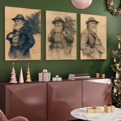 3 Piece Wrapped Canvas Print