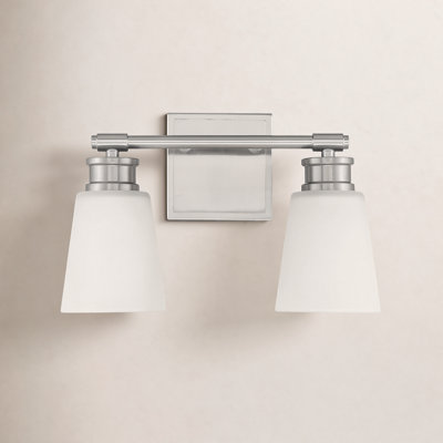 Earnest 2-Light Dimmable Vanity Light