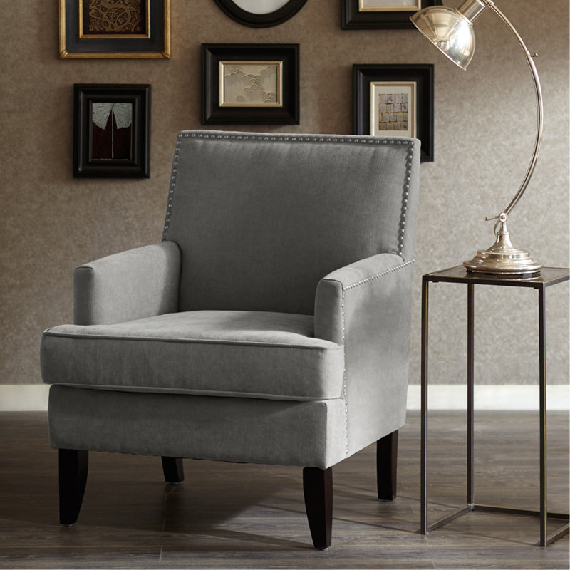 Fauteuil club Track Track, Gris