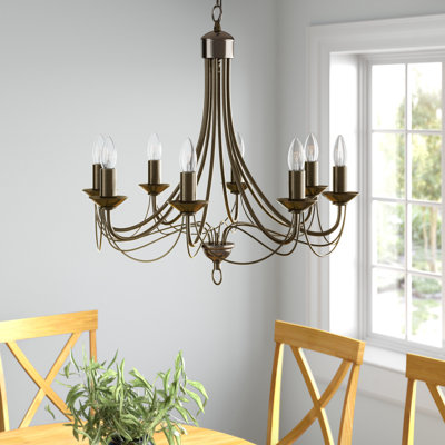 Arness 8-Light Candle Style Chandelier