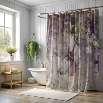 Brigham Floral Shower Curtain