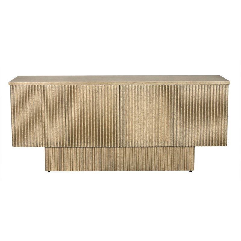 Mr. Smith 77.5'' Solid Wood Sideboard