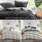 Cozy Bedding Sets, Polyester Comfort With Stripe Design For Home