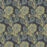 Paisley Briar - Cypress Green Botanical Wallpaper