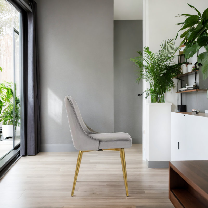 Chaise de salle à manger Eyeh, Gris