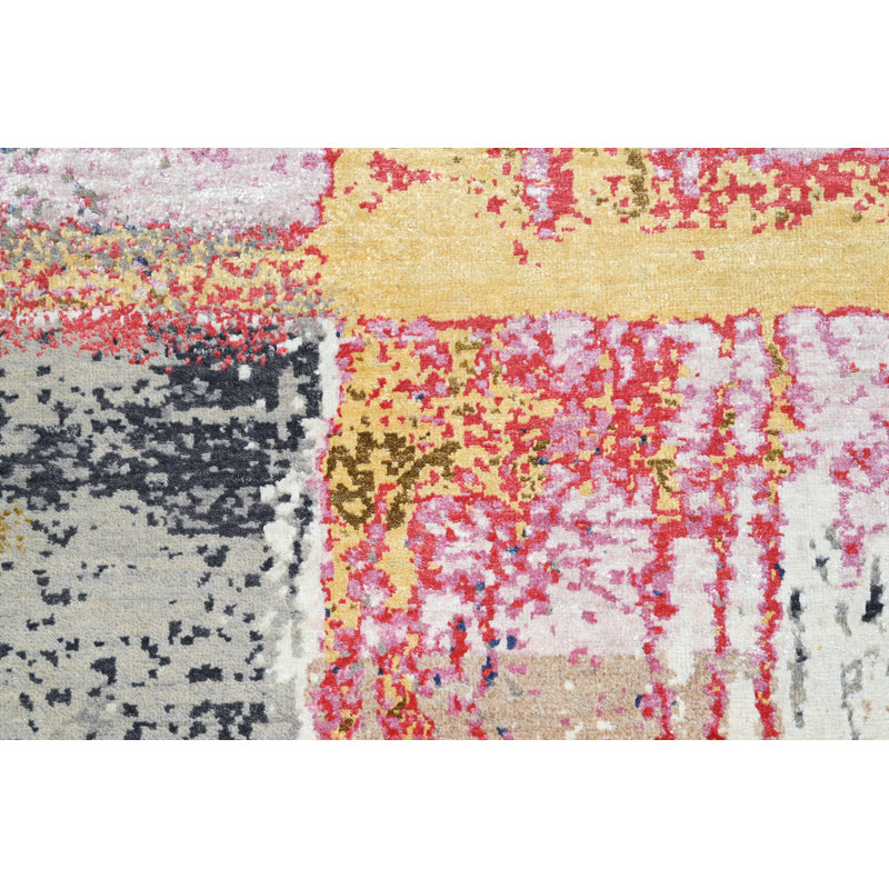 Abstract Area Rug, Rectangle 9' x 12'
