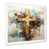 White Single Picture Framed