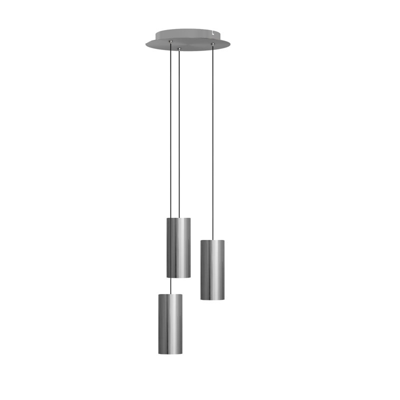Bludovice 3 - Light Cluster Pendant, Nickel