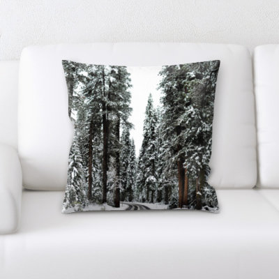 Microsuede Reversible Throw Pillow