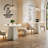 31.5" Modern Round Dining Table, Set of 2 (Only Table)