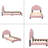 Upholstered Twin Size Platform Bed