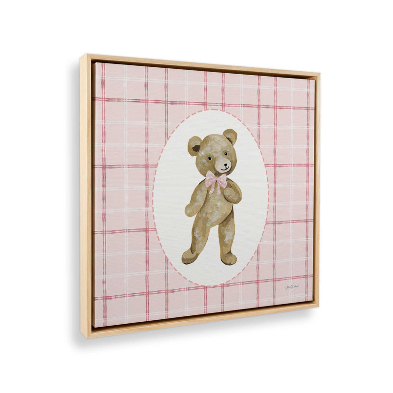 Reproduction d'art «Teddy I» par Yvette St. Amant, 20 W x 20 H, Maple, Framed Canvas