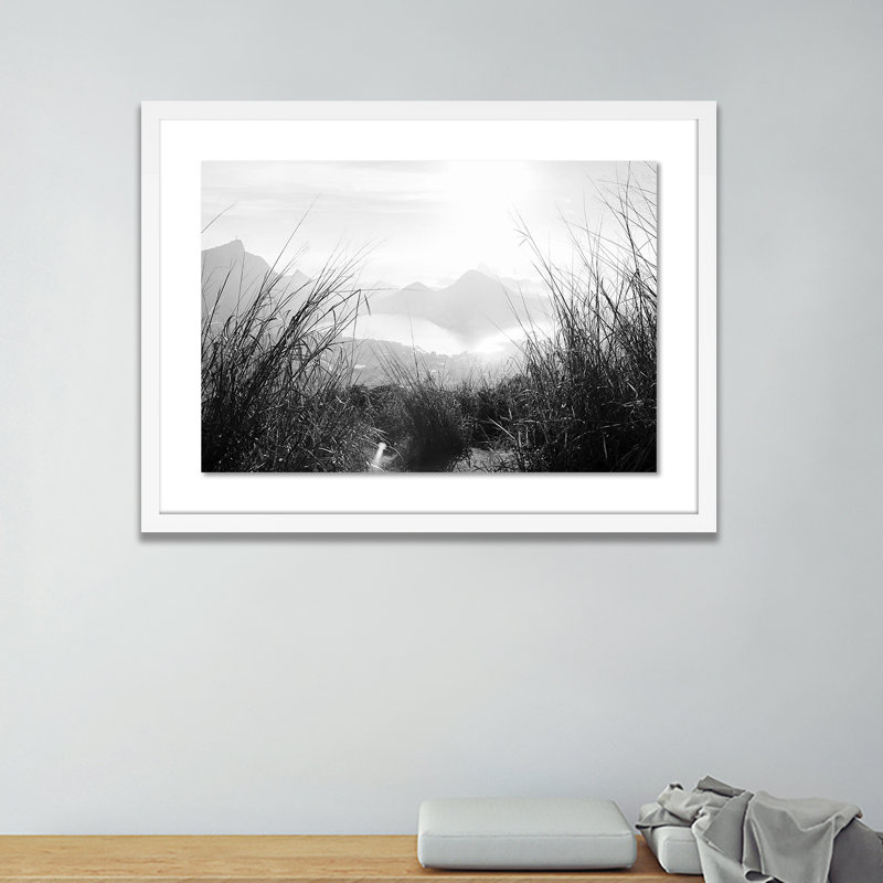 BW Landscape II Print by Erica Singleton, 18" H x 24" W x 1.5" D, White