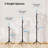 Adosinda Freestanding Coat Rack,Sturdy Wooden Coat Stand, 8- Hook Coat Rack,3 Height Options,Used in Bedroom,Hallway and Entryway,for Storing Coats, Hats,Bags,Umbrella Stand and Coat Hooks-470333797