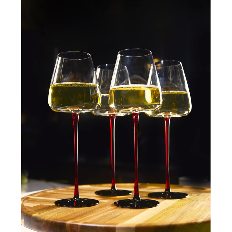 Extra Large Concave Wine Glasses , 16 oz