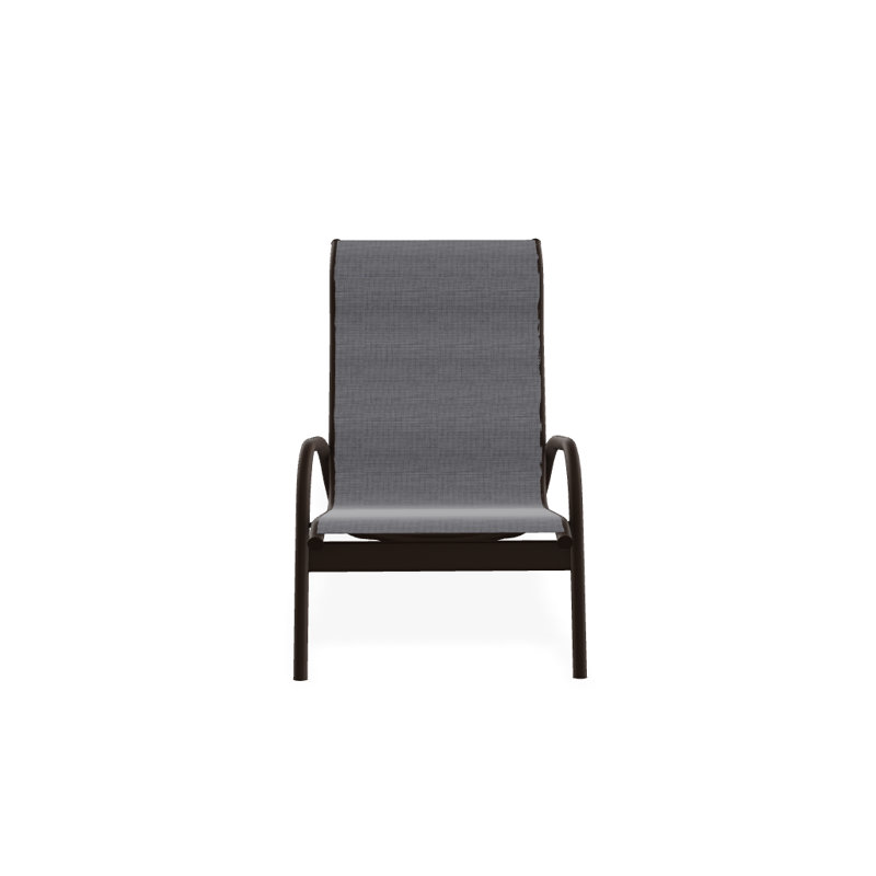 Gardenella Patio Chair, Augustine Pewter, Kona