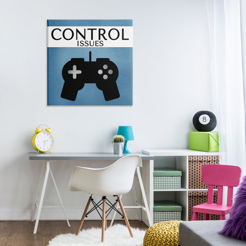 "Control questions" par Kim Allen, H 30 po x l 30 po