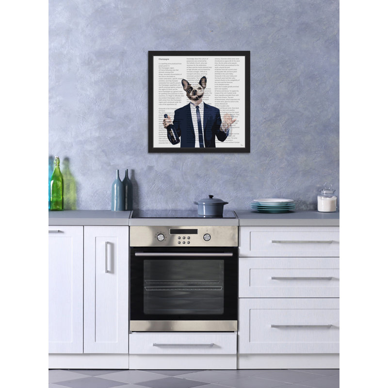 «Champagne Celebration» par Eyre Tarney, impression encadrée, H 12 po x l 12 po x P 1,5 po