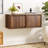 Floating TV Stand, Wall Mounted Cabinet With Sliding Doors For Living Room, Modern Handless Nightstands Bedside Table For Bedroom-124259035