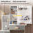Vinush Vanity Set with Stool and Mirror