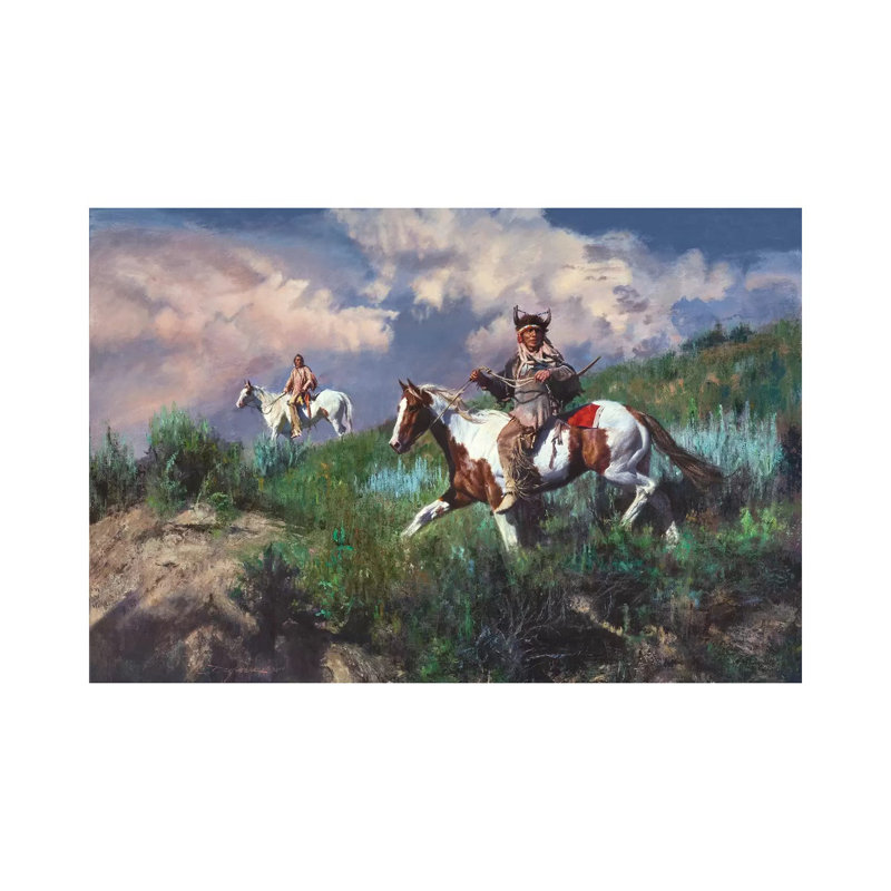Something Of Concern by David Edward Kucera - Wrapped Canvas Painting, 20.32 cm H x 30.48 cm W