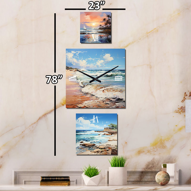 Kollett Metal Wall Clock