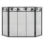 Alvertis 3 Panel Iron Fireplace Screen