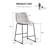 Bexhill Chenille Counter Height Chair-1005229183