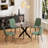 36in Round Dining Table Sets with Velvet Dining Chairs-1626548014-1626548003-1612051866