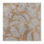 Carreau gravé au laser 6 po x 6 po Leaves Noce Travertine
