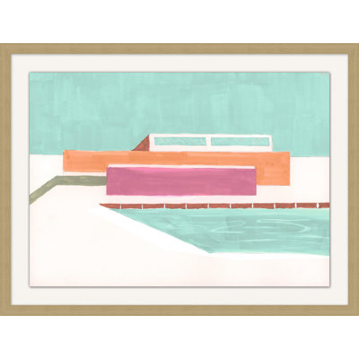 Nathan Turner " House On The Hill (Green) 2 " by Nathan Turner