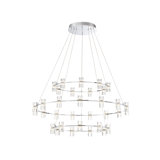 Netto 33 - Light Dimmable LED Tiered Chandelier