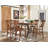 Kimio Solid Wood Counter Stool