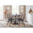 Dakota Industrial Dining Table In Black Steel And Black Wood By Lumisource-175975674-175975673-175975666