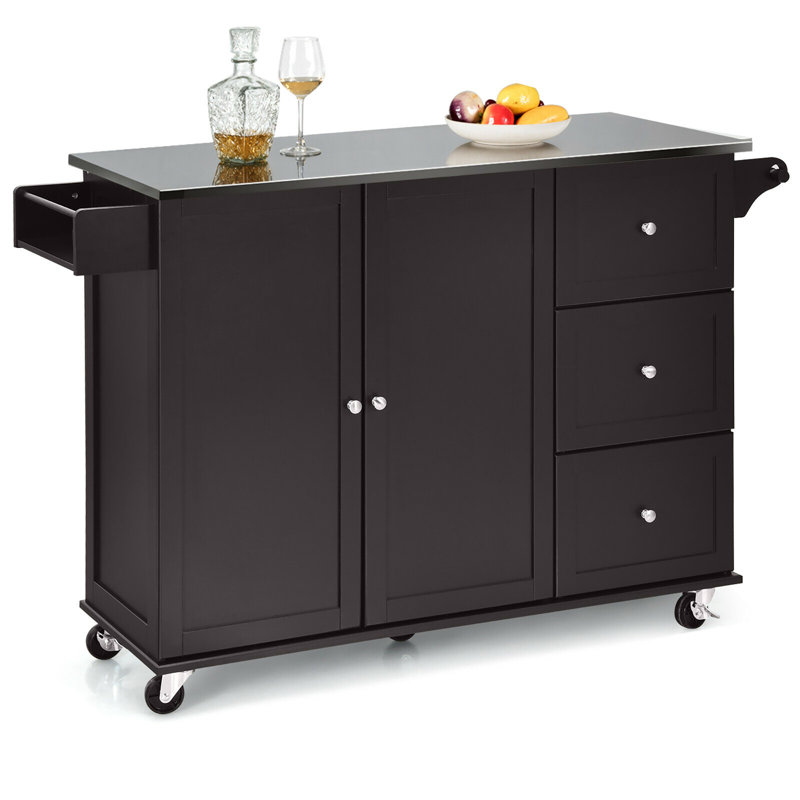 Sanford Kitchen Island, Coffee