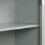 Armoire de rangement pour salle de bain, armoire de rangement autoportante avec tiroir et tablette réglable, panneau de fibres à densité moyenne avec finition peinte-31964031