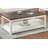 Wooden Coffee Table, Rectangular Table With Casters