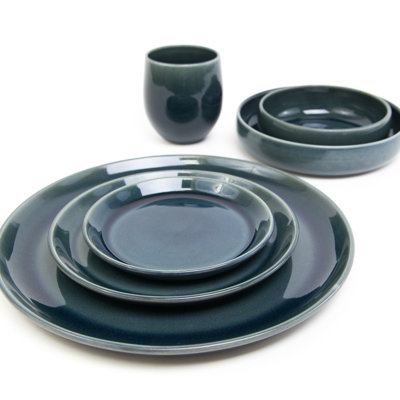 Borgen Stoneware Dinnerware - Set of 6