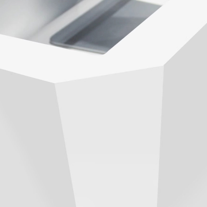 Bureau de réception rectangulaire Modern
