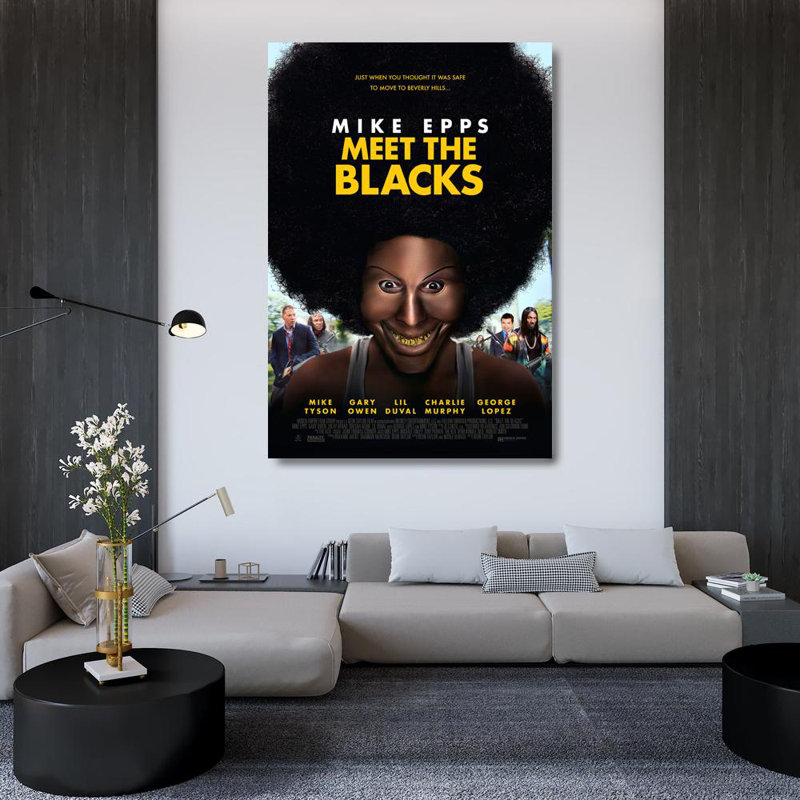Meet the Blacks, 48" H x 33" W
