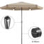 Caye 330cm Balcony Parasol-1786040998