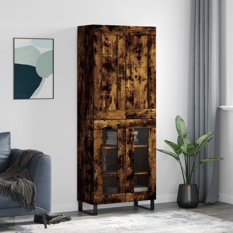 69.5cm Sideboard, Smoked Oak