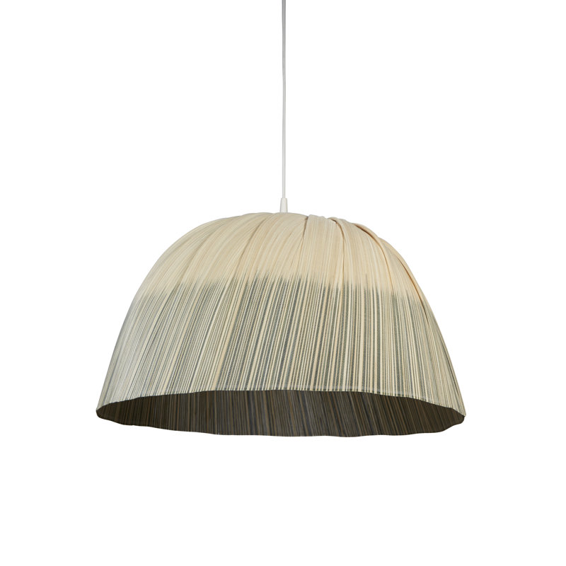30cm H Bamboo Traditional in Natural And Blue Ombre