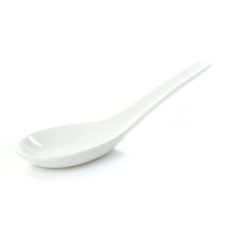 Zarrukh Ceramic Asian Soup Spoon