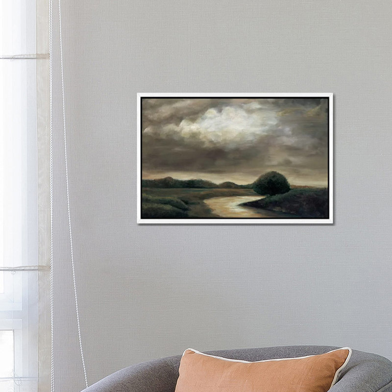 Light On The Water II by Todd Mitchell - Gallery-Wrapped Canvas Giclée on Canvas, White Framed, 66.04 cm H x 45.72 cm W