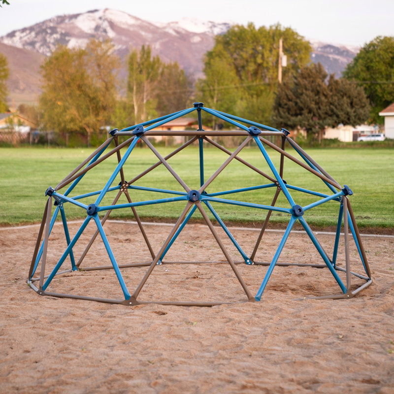 Lifetime Climbing Dome, Blue/Brown, 137.16cm H x 9cm W x 9cm D
