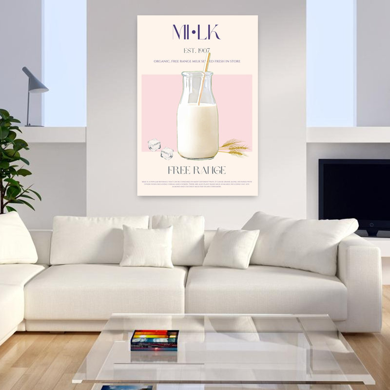 Art mural contemporain biologique, H 48 po x l 32 po