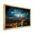 Cadre doré à coins fermés