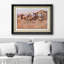 «Famous Artwork Smoke» par Charles Marion Russell, reproduction d'art encadrée-91356122-91356123